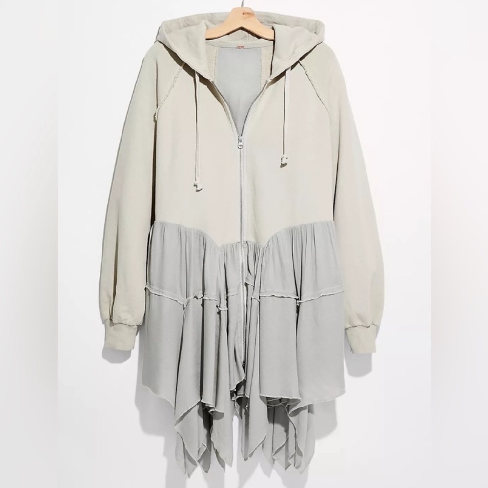 Free people moondust hoodie cardigan